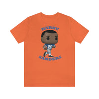 Barry Sanders Detroit Lions, Soft Cotton Bella and Canvas Short Sleeve Tee shirt