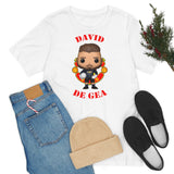David De Gea Manchester United, Soft Cotton Bella and Canvas Short Sleeve Tee shirt