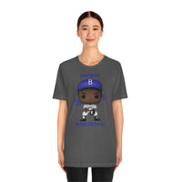 Jackie Robinson L.A/Brooklyn Dodgers, Soft Cotton Bella and Canvas Short Sleeve Tee shirt