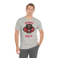 Jerry Rice San Francisco 49ers, Soft Cotton Bella and Canvas Short Sleeve Tee shirt