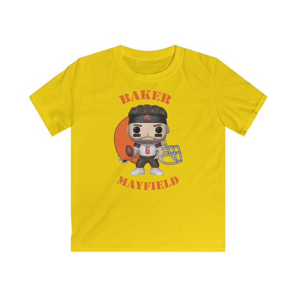 Baker Mayfield Cleveland  Browns, Kids Gildan Softstyle Tee Shirt