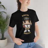 Drew Brees New Orleans Saints Superbowl, Soft Cotton Bella and Canvas Short Sleeve Tee shirt