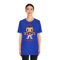 Tom Brady New England Patriots (Throwback), Soft Cotton Bella and Canvas Short Sleeve Tee shirt