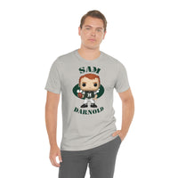 Sam Darnold New York Jets, Soft Cotton Bella and Canvas Short Sleeve Tee shirt