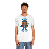 Cam Newton Carolina Panthers (Small) Soft Cotton Bella and Canvas Short Sleeve Tee shirt