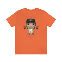 Buster Posey San Francisco Giants, Soft Cotton Bella and Canvas Short Sleeve Tee shirt