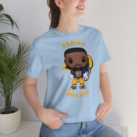 Aaron Donald L.A Rams, Soft Cotton Bella and Canvas Short Sleeve Tee shirt