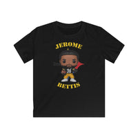 Jerome Bettis Pittsburgh Steelers, Kids Gildan Softstyle Tee Shirt