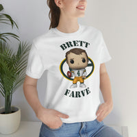Brett Farve Green Bay Packers, Soft Cotton Bella and Canvas Short Sleeve Tee shirt