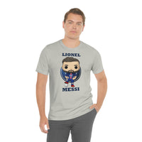 Lionel Messi PSG, Soft Cotton Bella and Canvas Short Sleeve Tee shirt