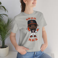 Khalil Mack Chicago Bears, Soft Cotton Bella and Canvas Short Sleeve Tee shirt