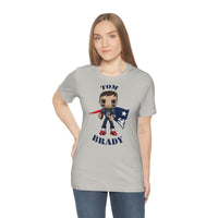 Tom Brady New England Patriots (Large), Soft Cotton Bella and Canvas Short Sleeve Tee shirt