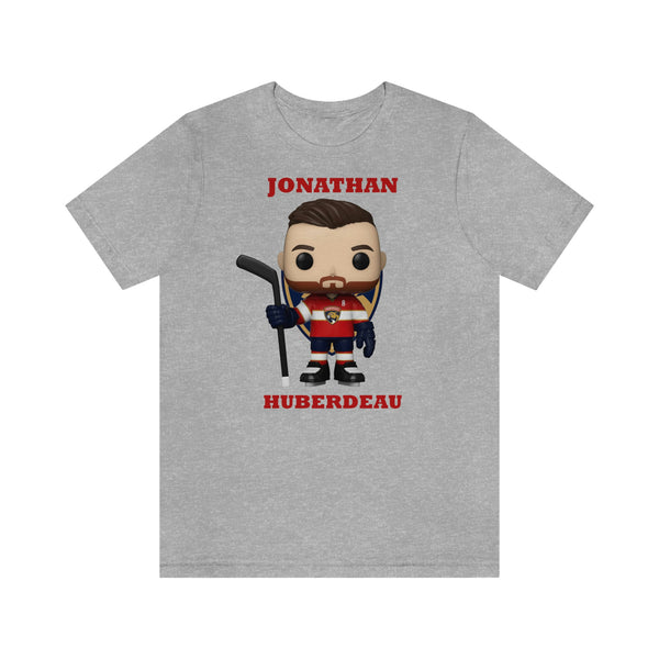 Jonathan Huberdeau Florida Panthers, Soft Cotton Bella and Canvas Short Sleeve Tee shirt