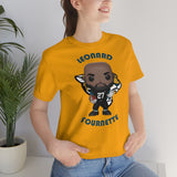 Leonard Fournette Jacksonville Jaguars, Soft Cotton Bella and Canvas Short Sleeve Tee shirt