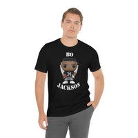 Bo Jackson Oakland Raiders, Soft Cotton Bella and Canvas Short Sleeve Tee shirt
