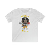 Leveon Bell Pittsburgh Steelers, Kids Gildan Softstyle Tee Shirt