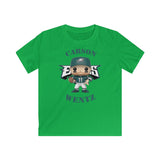Carson Wentz Philadelphia Eagles Green Jersey, Kids Gildan Softstyle Tee Shirt