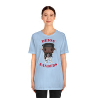 Deion Sanders Atlanta Falcons, Soft Cotton Bella and Canvas Short Sleeve Tee shirt