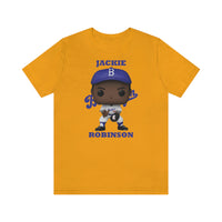 Jackie Robinson L.A/Brooklyn Dodgers, Soft Cotton Bella and Canvas Short Sleeve Tee shirt