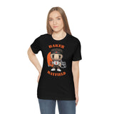 Baker Mayfield Cleveland Browns, Soft Cotton Bella and Canvas Short Sleeve Tee shirt