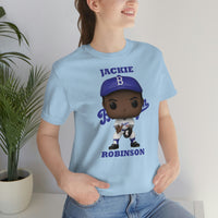 Jackie Robinson L.A/Brooklyn Dodgers, Soft Cotton Bella and Canvas Short Sleeve Tee shirt