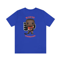 Wayne Simmonds Philadelphia Flyers, Soft Cotton Bella and Canvas Short Sleeve Tee shirt