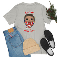 Lucas Torreira Arsenal, Soft Cotton Bella and Canvas Short Sleeve Tee shirt