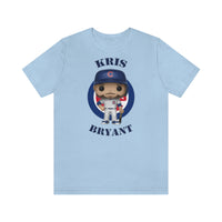 Kris Bryant Chicago Cubs, Soft Cotton Bella and Canvas Short Sleeve Tee shirt