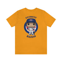Anthony Rizzo Chicago Cubs, Soft Cotton Bella and Canvas Short Sleeve Tee shirt