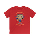 Kristaps Porzingis New York Knicks, Kids Gildan Softstyle Tee Shirt