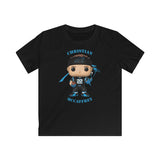 Christian McCaffrey Carolina Panthers, Kids Gildan Softstyle Tee Shirt