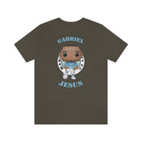 Gabriel Jesus Manchester City, Soft Cotton Bella and Canvas Short Sleeve Tee shirt