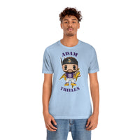 Adam Thielen Minnesota Vikings, Soft Cotton Bella and Canvas Short Sleeve Tee shirt