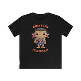 Kristaps Porzingis New York Knicks, Kids Gildan Softstyle Tee Shirt