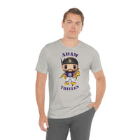 Adam Thielen Minnesota Vikings, Soft Cotton Bella and Canvas Short Sleeve Tee shirt