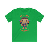 Kristaps Porzingis New York Knicks, Kids Gildan Softstyle Tee Shirt