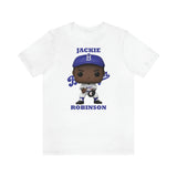 Jackie Robinson L.A/Brooklyn Dodgers, Soft Cotton Bella and Canvas Short Sleeve Tee shirt