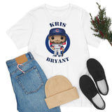 Kris Bryant Chicago Cubs, Soft Cotton Bella and Canvas Short Sleeve Tee shirt
