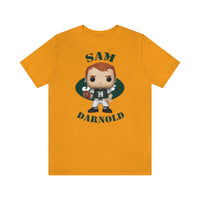 Sam Darnold New York Jets, Soft Cotton Bella and Canvas Short Sleeve Tee shirt