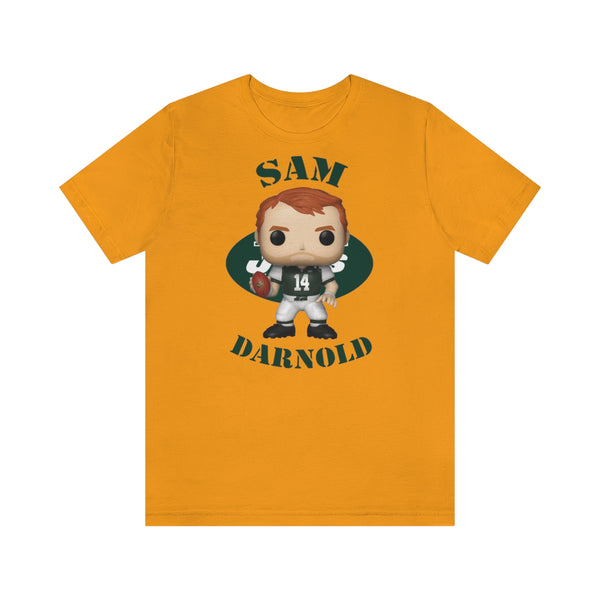 Sam Darnold New York Jets, Soft Cotton Bella and Canvas Short Sleeve Tee shirt