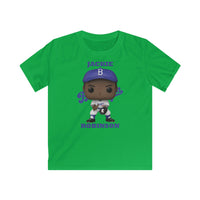 Jackie Robinson Brooklyn Dodgers/L.A Dodgers, Kids Gildan Softstyle Tee Shirt