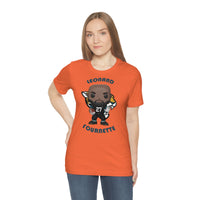 Leonard Fournette Jacksonville Jaguars, Soft Cotton Bella and Canvas Short Sleeve Tee shirt
