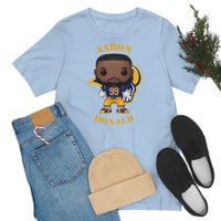 Aaron Donald L.A Rams, Soft Cotton Bella and Canvas Short Sleeve Tee shirt