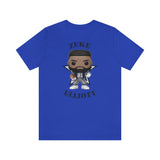 Zeke Elliott Dallas Cowboys (Blue), Soft Cotton Bella and Canvas Short Sleeve Tee shirt