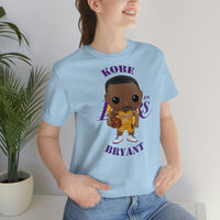 Kobe Bryant L.A Lakers (Yellow Jersey), Soft Cotton Bella and Canvas Short Sleeve Tee shirt