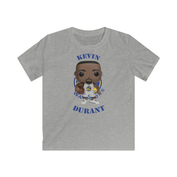 Kevin Durant Golden State Warriors, Kids Gildan Softstyle Tee Shirt