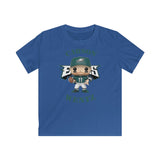 Carson Wentz Philadelphia Eagles Green Jersey, Kids Gildan Softstyle Tee Shirt