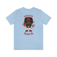 Khalil Mack Chicago Bears, Soft Cotton Bella and Canvas Short Sleeve Tee shirt