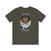 Leroy Sane Manchester City, Soft Cotton Bella and Canvas Short Sleeve Tee shirt