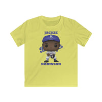 Jackie Robinson Brooklyn Dodgers/L.A Dodgers, Kids Gildan Softstyle Tee Shirt